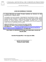 Aviso CD 005/26