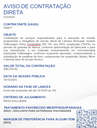 Aviso CD 012/25 Aviso CD 012/25