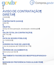 Aviso de Contratação Direta 010/25 Aviso de Contratação Direta 010/25