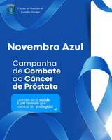 Câmara Municipal de Cornélio Procópio reforça a importância da Campanha Novembro Azul